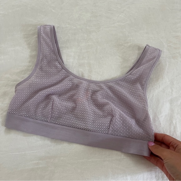 ThirdLove Mesh Bralette in Lilac | size small - Picture 4 of 4